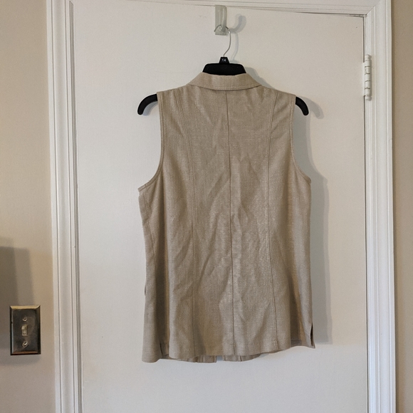 Worthington khaki zipper vest - Picture 7 of 7